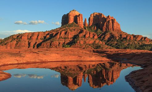 Cathedral Rock reflection, Sedona, Arizona